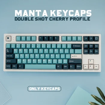 173 Клавишите MANTA Clones GMK Keycap Cherry Profile Double Shot Keycaps За Геймърска Механична Клавиатура MX Switch NJ68 RK61