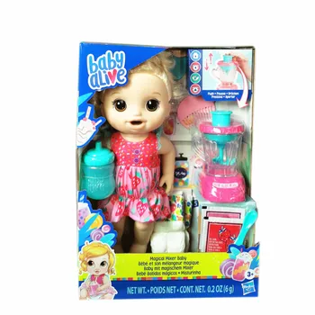 Hasbro Бебе на Жив Магически миксер Baby E6943 Kawaii, сладък игралната къщичка, подаръци за момичета, играчка модел, аниме фигурки, подбрани бижута