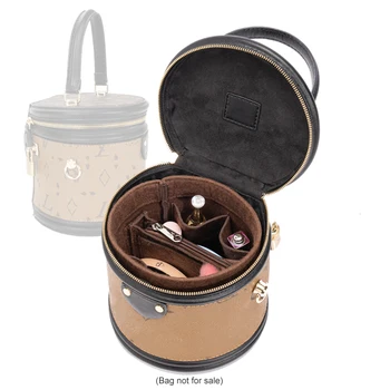 Подходящ за чанти за съхранение на тоалетни принадлежности Cannes Barrel Момиче, фетровая кутия за грим, органайзер, чанта-органайзер, пътна косметичка
