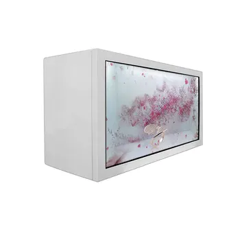 21,5-инчов LCD витрина Full HD, рекламни прозрачна кутия с LCD дисплей