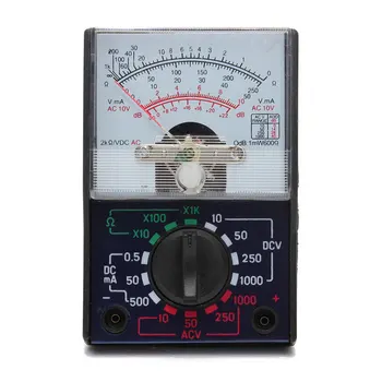 Преносими електрически Мултицет MF-110A AC/DC ТИ Волтметър Амперметър Аналогов Измервателен Инструмент Метър Удобни Аксесоари Инструменти