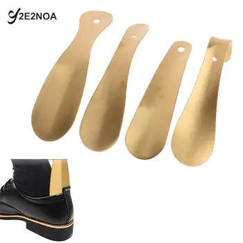 Лъжица Рог за обувки Професионален рог за обувки от неръждаема стомана Метален рог за обувки Инструмент за повдигане на обувката