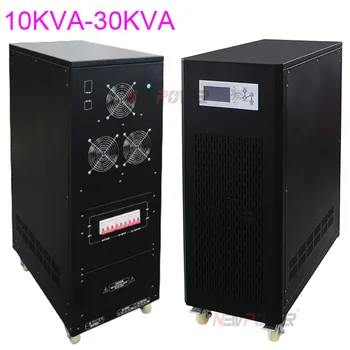 Слънчев Инвертор 10 kva 48 96 192 В постоянен ток В променлив 380 8000 W Хибриден Инвертор Чиста Синусоидальная Вълна Вграден 100A MPPT Контролер на заряд