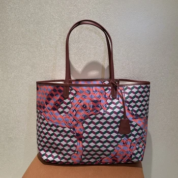 Нова Дамска чанта-тоут Голям Капацитет, Дамски чанти на рамо, Дамски Чанти на Висококачествени, Ежедневни чанти-Тоут, Основният Женски