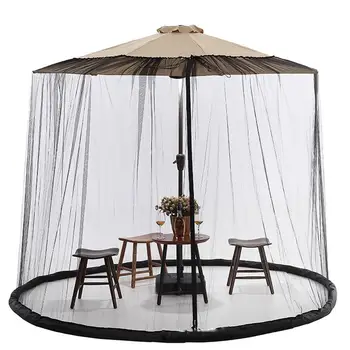 Уличен градински чадър, heating, mosquito net, защита от насекоми, лятна градина чадър за пътуване, къмпинг, козирка, heating, mosquito net с цип