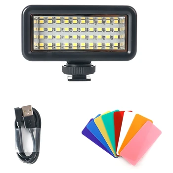 Екшън-камера за гмуркане, заполняющий светлина, комплект аксесоари за екшън камери, пластмаса за Gopro10 Mini LED