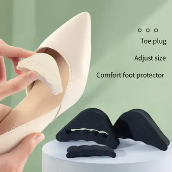 Дамски обувки на висок ток с пръсти, удобни меки стелки за предната част на крака, амортизирующая възглавница за краката, средства за грижа за краката, аксесоари за обувки