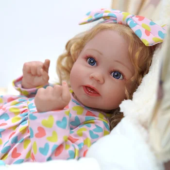 Babeside 20 Инча, 50 см Кукла-Реборн За Деца Стела Принцеса Очарователен Реалистична Детска Ръчна Работа Подмладена Кукли За Малки Момиченца