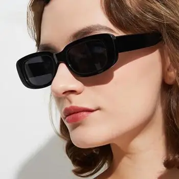 Класически ретро Квадратни слънчеви очила дамски маркови Реколта пътни малки правоъгълни слънчеви очила за жени Oculos Люнета De Soleil Femm
