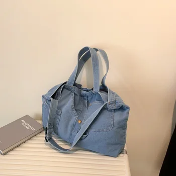Чанти-тоут за жени, ДАМСКИ ежедневни чанти с отворен джоб, МЕКИ обикновена модерни класни работни чанти за жени, офис