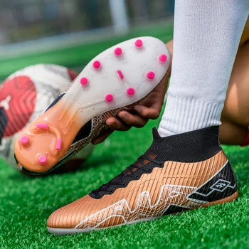 Търговия на едро с обувки за мини футбол Neymar Futsal, качествени футболни обувки, футболни обувки, Ourdoor, спортни маратонки Messi Chuteira, TFAG, унисекс