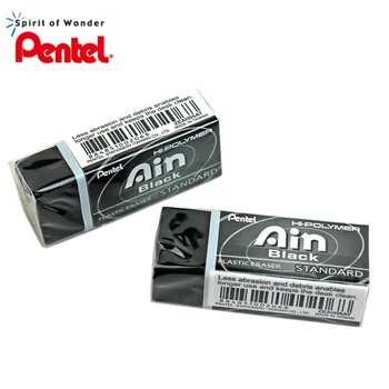 1 бр. черна гумичка Pentel ZEAH06 за графичен дизайн, професионален гумичка серия Ain