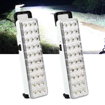 Led фенерче водоустойчива аварийно осветление mini 30 LED 2-режимная акумулаторна лампа за аварийно осветление за дома лагер на открито