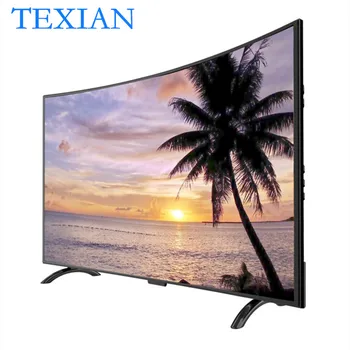 2020 гореща разпродажба 55-инчов ultra hd телевизор led-tv от черна пластмаса 65 4K smart curved tv Android 65 hd wifi по индивидуална заявка