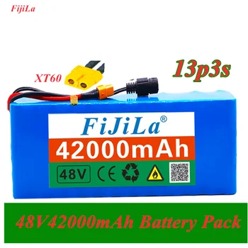 18650 Batterie 13s3p 48V 42ah Pour Vélo électrique 1000W, Avec BMS Intégré, Connecteur XT60
