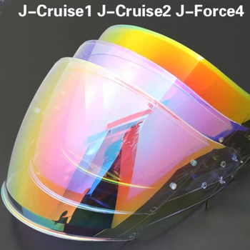 Очила за каска SHOEI J-CRUISE на 1-во и 2-ро поколение J-FORCE4 с покритие покритие, лещи Aurora Ден и Нощ Currency