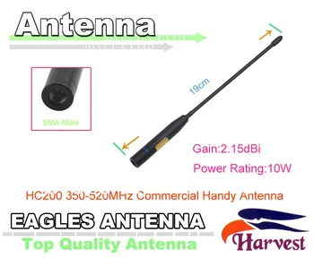 Нов SMA-штекерный конектор Оригиналната антена Harvest Eagles за двустранния радио HC200 350-520 Mhz търговски удобна антена за радио