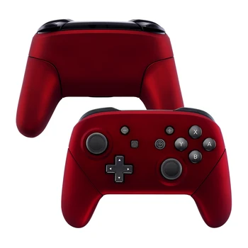 Изключително мека на допир червена предна панел, заден панел, корпус, капак, дръжки, смяна на контролера на Nintendo Switch Pro