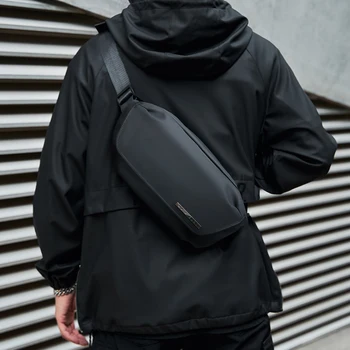 Модни чанти за през рамо за мъже, отличителни чанти-незабавни посланици, анти-кражба светкавица, 7,9-инчов iPad, водоустойчив, за кратки пътувания, лек масажор