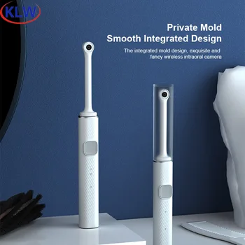 Вграден WiFi стоматологично огледало за устната кухина HD безжичен мобилен телефон Визуален водоустойчив IP67 Материал за хранителни продукти Стоматологичен ендоскоп Camrea
