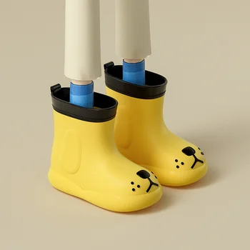 Нови детски непромокаеми обувки, обувки от ЕВА, прекрасна нескользящие непромокаеми обувки за момчета и момичета, детска водна обувки