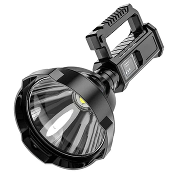 Лампа Външна Преносими Led Фенерче Притежателя Лампа с Висока Мощност Водоустойчив USB Акумулаторна Прожектор Силна Светлина
