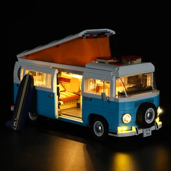 Комплект led подсветка BriksMax за 10279 T2 Camper Van, набор от градивни елементи на модела не е включена) Играчки за деца