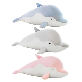Детска плюшена делфин за новородени, плюшен играчка за покой, подарък за рожден ден, директна доставка