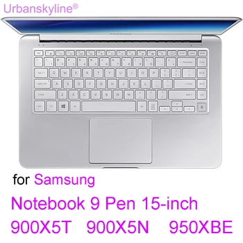 Калъф за клавиатурата на Samsung Notebook 9 Pen 15 инча 900X5 Т 900X5N 950XBE Защитник на Кожата Тетрадка Тетрадка Силиконов TPU Прозрачен 2021