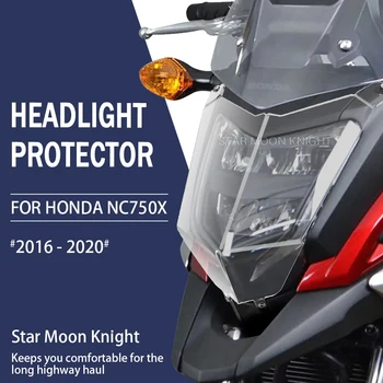 Аксесоари за мотоциклети, акрилни протектор светлини, светлина на капака, защитен кожух за Honda NC750X NC 750 X 2016 - 2018 2019 2020