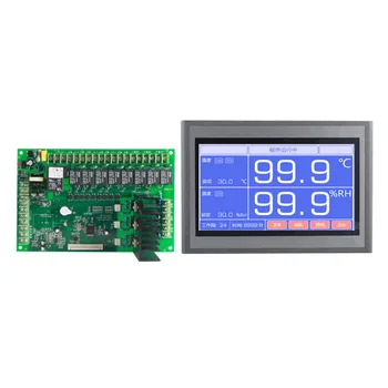 програмируем контролер на инкубатора с изкуствен климат на сензорния екран, контролер на температурата на лабораторно оборудване
