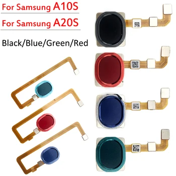 Оригинал за Samsung Galaxy A10S A20S Сензор за Пръстови Отпечатъци Скенер Touch ID Свързване на Връщане на Ключ за Разпознаване на Сензор Гъвкав Кабел