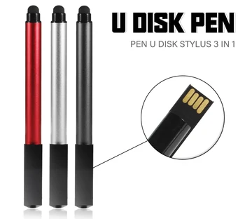 Мултифункционален Стилус USB 2.0 Флаш памет Реалния Капацитет на Флаш памет Signature Pen Memory Stick 64 GB/32 GB/16 GB/8 GB Бизнес-U-диск